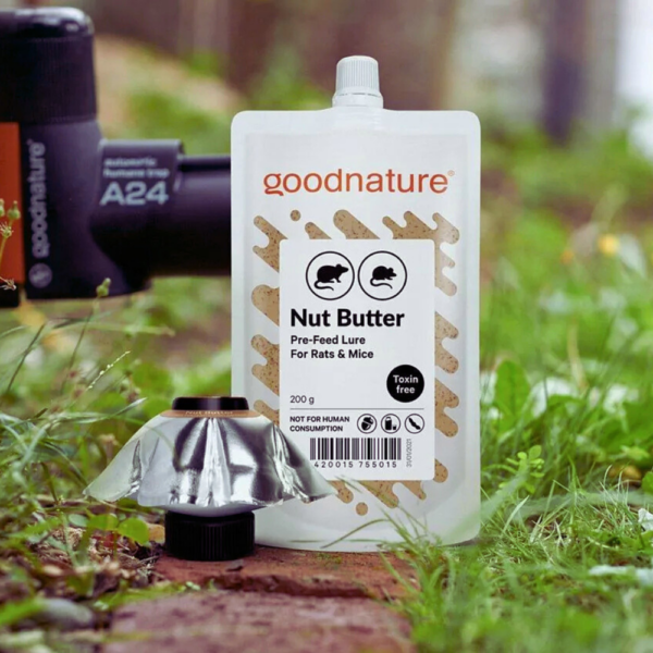 GoodNature Prefeed Rodent Lure Nut Butter – Eco-Friendly Nut-Scented Rodent Attractant