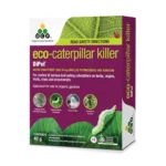 OCP Eco Caterpillar Killer 40g packaging highlighting natural caterpillar control for organic gardening.