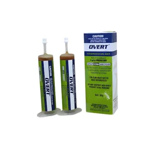 Overt Cockroach Bait Gel 30g - Effective solution for controlling cockroach infestations.