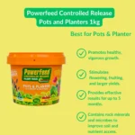 PowerFeed Controlled Release Flower and Citrus 1kg – Premium fertiliser for healthy flowers and citrus plants with extended nutrient release