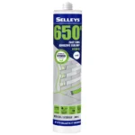 Selleys 650FC Fast Cure Adhesive Sealant White - 300mL for durable, fast-curing bonds