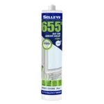 Selleys 655FC Fast Cure Adhesive Sealant Clear - 290mL for sealing and bonding