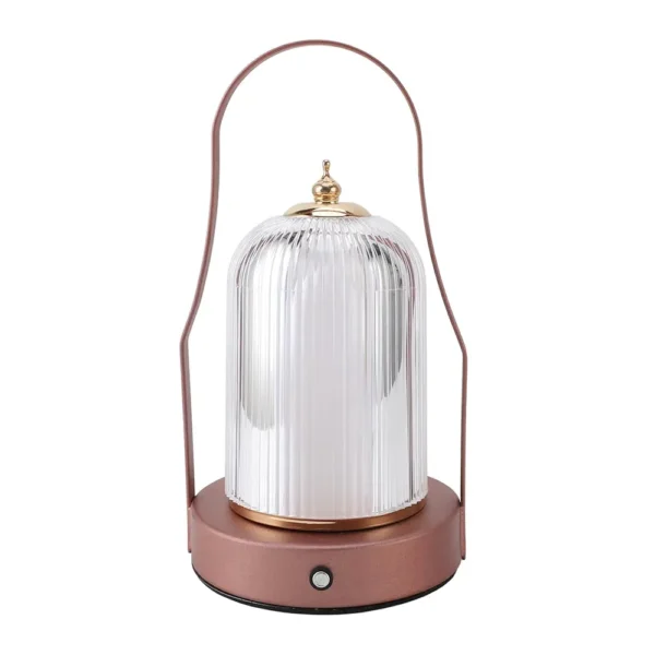 Alfrescolite Vintage Lantern Rechargeable – Retro-style LED camping lantern with USB charging and dimmable light