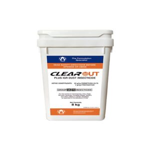 Clear Out Plus IGR Insecticide Dust 8kg - Pest Control with Insect Growth Regulator