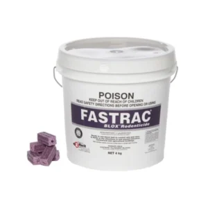 Fastrac Blox Rodenticide 4kg - Bromethalin Rat Bait for Effective Pest Control