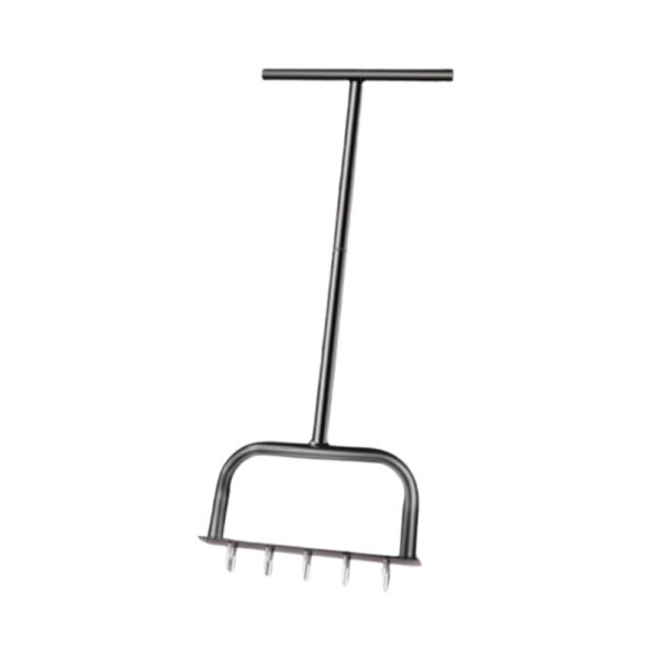 Large Lawn Aerator for efficient lawn care, promoting healthy grass growth and soil aeration