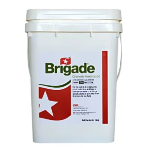 Brigade Granular Insecticide 15kg for effective pest control.