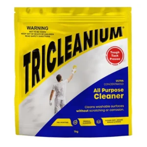 Tricleanium Ultra Concentrated All Purpose Cleaner 1kg packaging - powerful cleaner for grease, mould, and tough stains